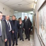 В стенах Государственного Совета Чувашской Республики открылась тематическая художественная выставка «Зима — 2026»