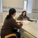 Партийцы провели прием жителей