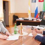 В Кочубеевском округе состоялся приём участников СВО и членов их семей по юридическим вопросам