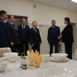 В Фатежском районе после капремонта открыли дом социального обслуживания