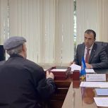 Депутат НС РД Девлетхан Алиев провел личный прием граждан в Махачкале
