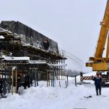 В Рязанской области продолжается строительство нового моста через реку Оку