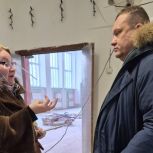 Единороссы проверили капитальный ремонт школы №30 в Красноярске