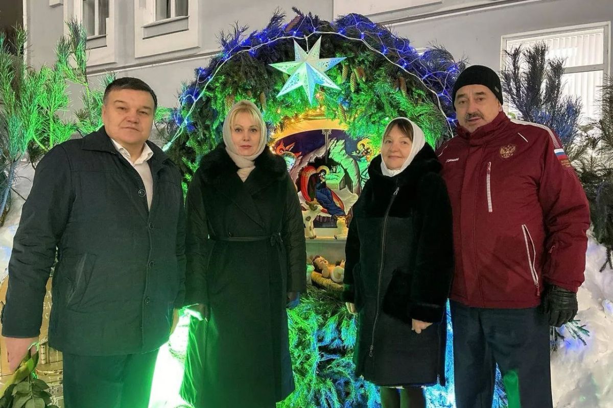 Поздравление Леонида Черкесова с Рождеством