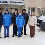 «Единая Россия» передала новый автомобиль скорой помощи медикам Липецкой области