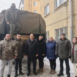 Общероссийский народный фронт и «Единая Россия» отправила стройматериалы на передовую