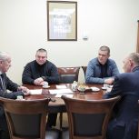 Вячеслав Погудин встретился с финалистами программы «Управленческие кадры Урала»