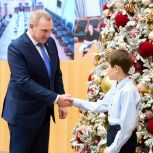 Руслан Кухарук исполнил новогоднее желание юного жителя Ханты-Мансийска