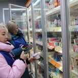 Губкинские партийцы проверили продуктовые магазины на соответствие цен и сроков годности
