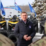«Единая Россия» и фонд «Ветераны специальной военной операции и контртеррористических операций» передали партию техники бойцам СВО в Ростовской области