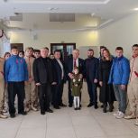 В Меловом и Беловодске в 83-ю годовщину освобождения  побывала передвижная выставка «Герои и подвиги: мои земляки – Герои России»