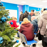 Единороссы продолжают выдавать продуктовые наборы