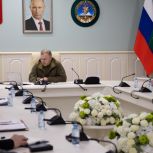 Секретарь регионального отделения партии «Единая Россия»,глава республики Мурат Кумпилов провел утреннее заседание оперативного штаба