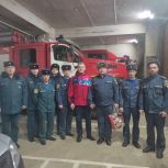 Евгений Масленников принял участие в акции «Новый год на посту»