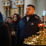 Поздравление секретаря Курского регионального отделения партии «Единая Россия, заместителя губернатора с Рождеством Евгения Лобова