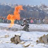 К годовщине освобождения Воронежа от фашистских захватчиков при поддержке «Единой России» провели военно-историческую реконструкцию