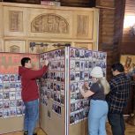 Активисты Партии и МГЕР обновили Стену памяти погибших бойцов специальной военной операции