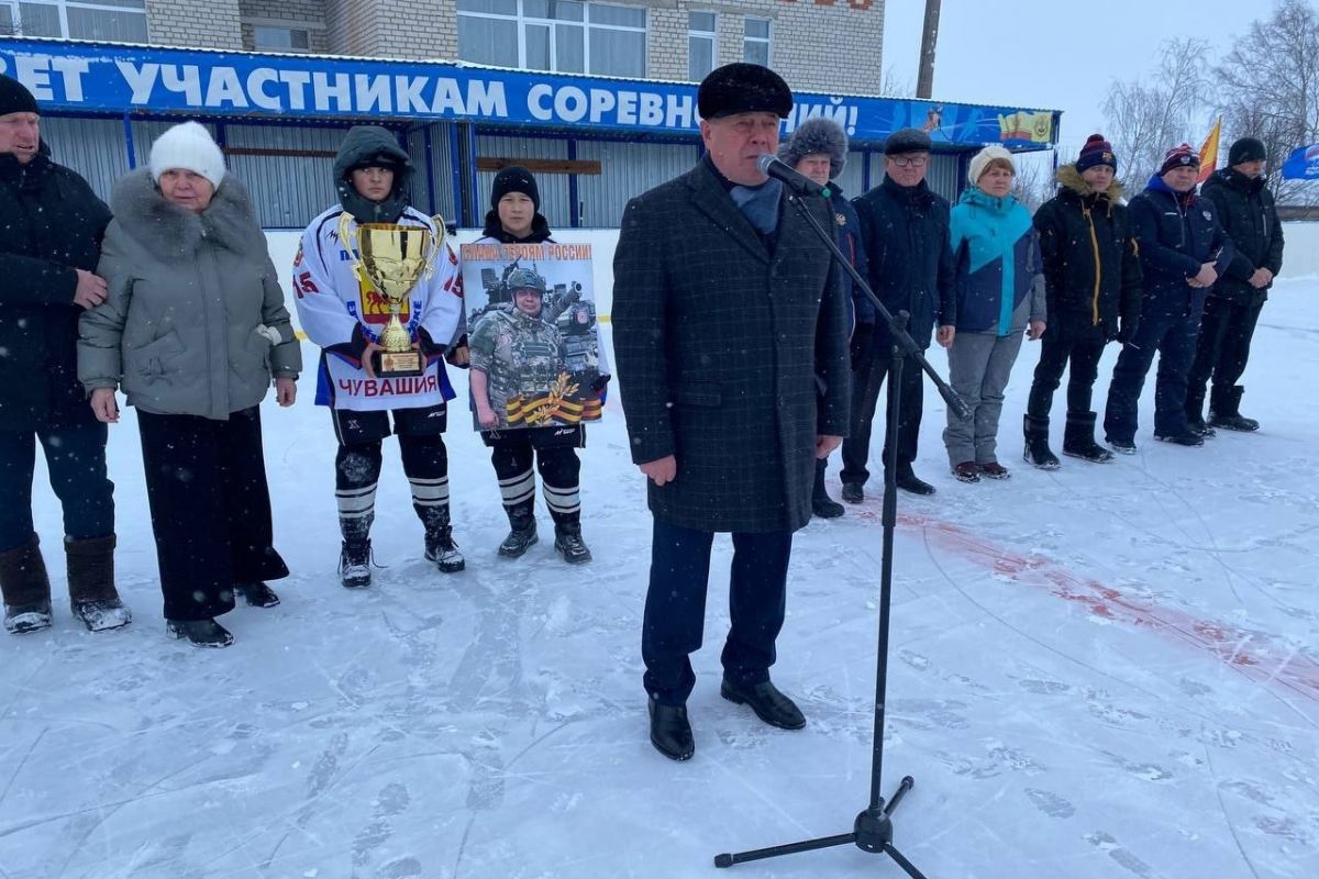 Состоялся открытый турнир по хоккею памяти майора ВС РФ Сергея Миллина
