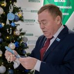 Валентин Лаппо исполнил новогоднее желание четырехлетней Оливии
