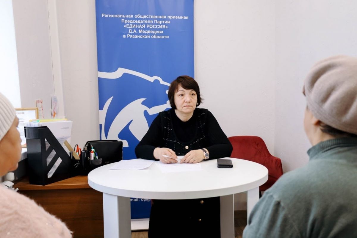 Татьяна Баринова провела первый в этом году прием граждан «Час ЖКХ»