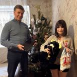 Депутат «Единой России» Сергей Суховенко исполнил новогоднюю мечту школьницы из Батайска
