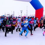 В Новом Уренгое прошёл новогодний трезвый забег
