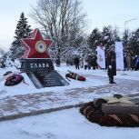 «Единая Россия» и «Газпром» зажгли Вечный огонь в Тихвине Ленинградской области