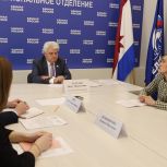 Сенатор Петр Тултаев провел личный прием жителей Мордовии