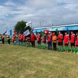 В Салаватском районе партийцы встретились на товарищеском матче по футболу