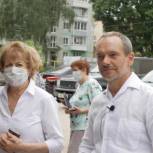В Железнодорожном районе города Рязани начался ремонт дворов