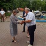 Почтальонам Чаплыгинского района передали велосипеды