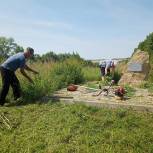 В Сернурском районе наводят порядок на военно-мемориальных объектах