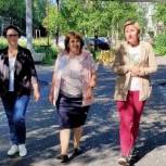 Программа партии: В Приморском районе ремонтируют дворы