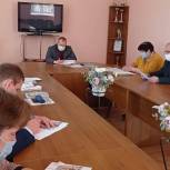 Терновские единороссы отчитались перед представителями широкой общественности
