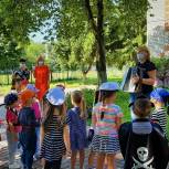 Лилия Державина и Елена Беседина приняли участие в детском празднике ко Дню ВМФ