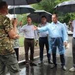 Депутаты Рязанской областной Думы проверили качество ремонта двух дворов в Рязани