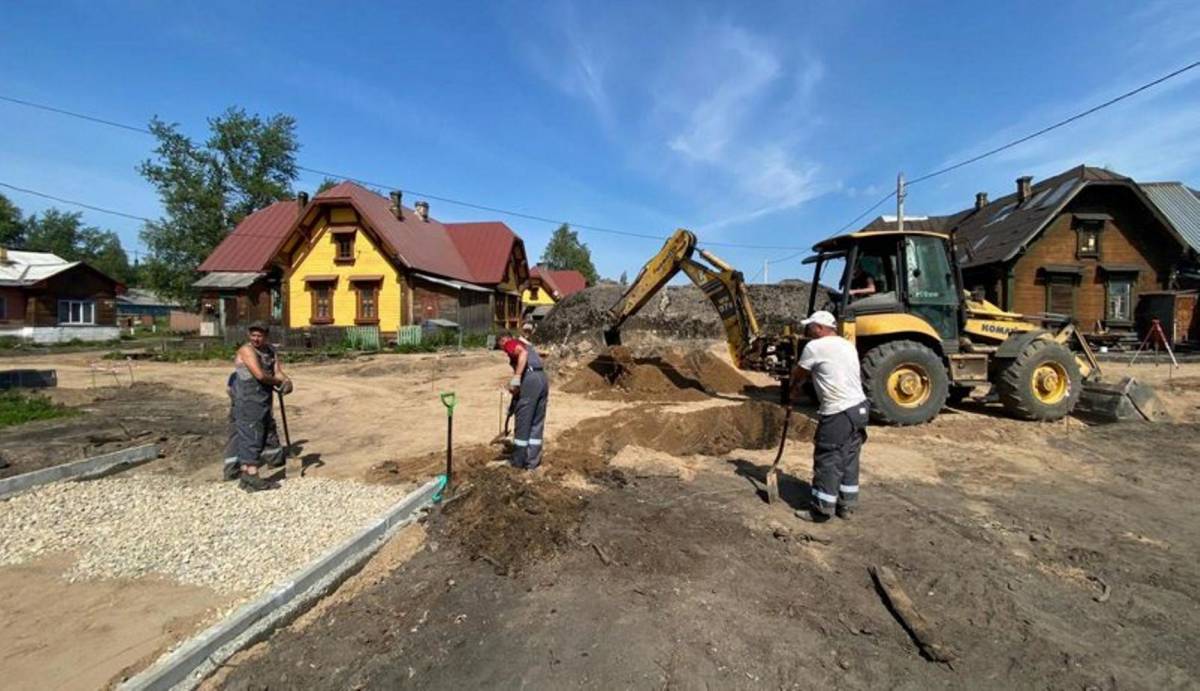 В 2022 году Няндома получит средства на благоустройство сквера Мамонтова