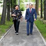 Депутат Законодательного Собрания региона Валерий Савельев помог благоустроить Уктусский пансионат