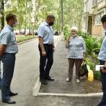 Во всех районах Рязани ведутся работы по ремонту территорий