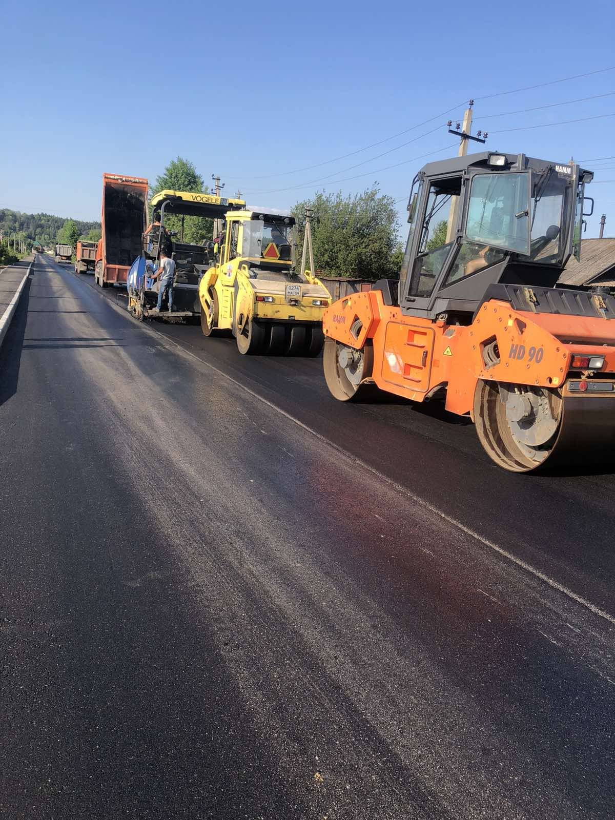 Дмитрий Аликин принял участие в приемке очередного участка дороги в Пермском  районе