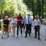 В Центральном парке культуры и отдыха завершились работы по благоустройству