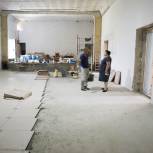 В Доме культуры в Моршанском районе идет капитальный ремонт зрительного зала по партийному проекту