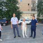 Королевские единороссы провели осмотр двора по на улице Горького