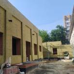 Строительство пристройки к детскому саду на улице Гоголя в Рязани идет с отставанием от графика