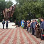 В Уфе открыли памятник «Союз поколений десантников»