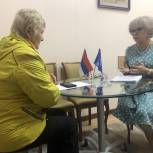 В Единой общественной приёмной партии «Единая Россия» приём граждан провела депутат Верховного Совета Хакасии Светлана Могилина