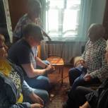 Депутат Госдумы побывал в гостях у ветеранов ВОВ в Борзинском районе