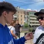 Молодогвардейцы провели опрос среди иркутян о спецоперации на Украине