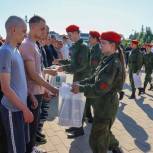 Торжественная отправка призывников на военную службу при поддержке единороссов прошла в городском округе Ступино