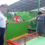 Сергей Ванюшин оценил темпы строительства детского сада в Белинском